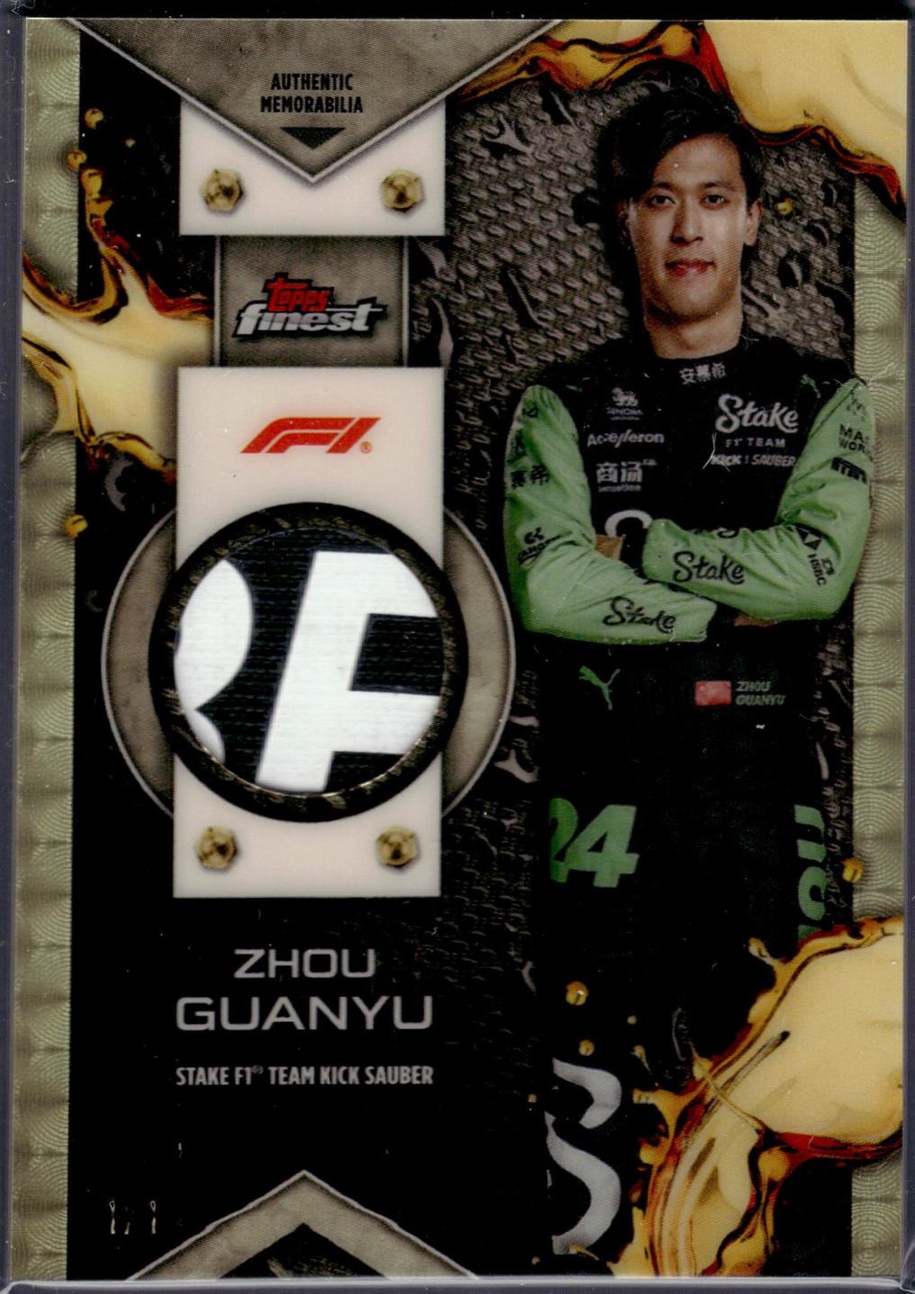 Zhou Guanyu [Superfractor] #F1R-ZHO