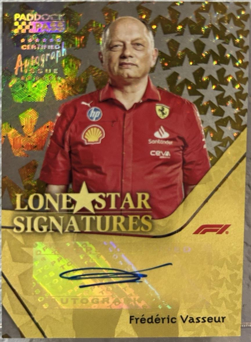 Frederic Vasseur [Gold Rainbow] #LS-VAS