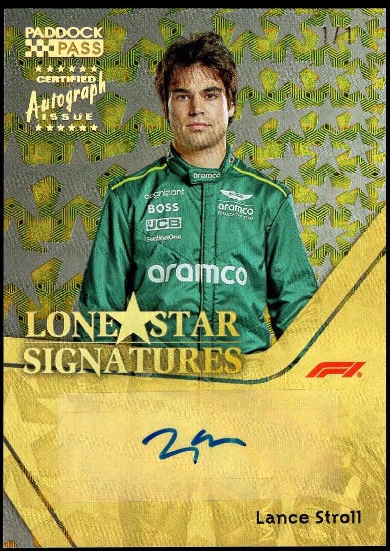 Lance Stroll [Gold Rainbow] #LS-STR