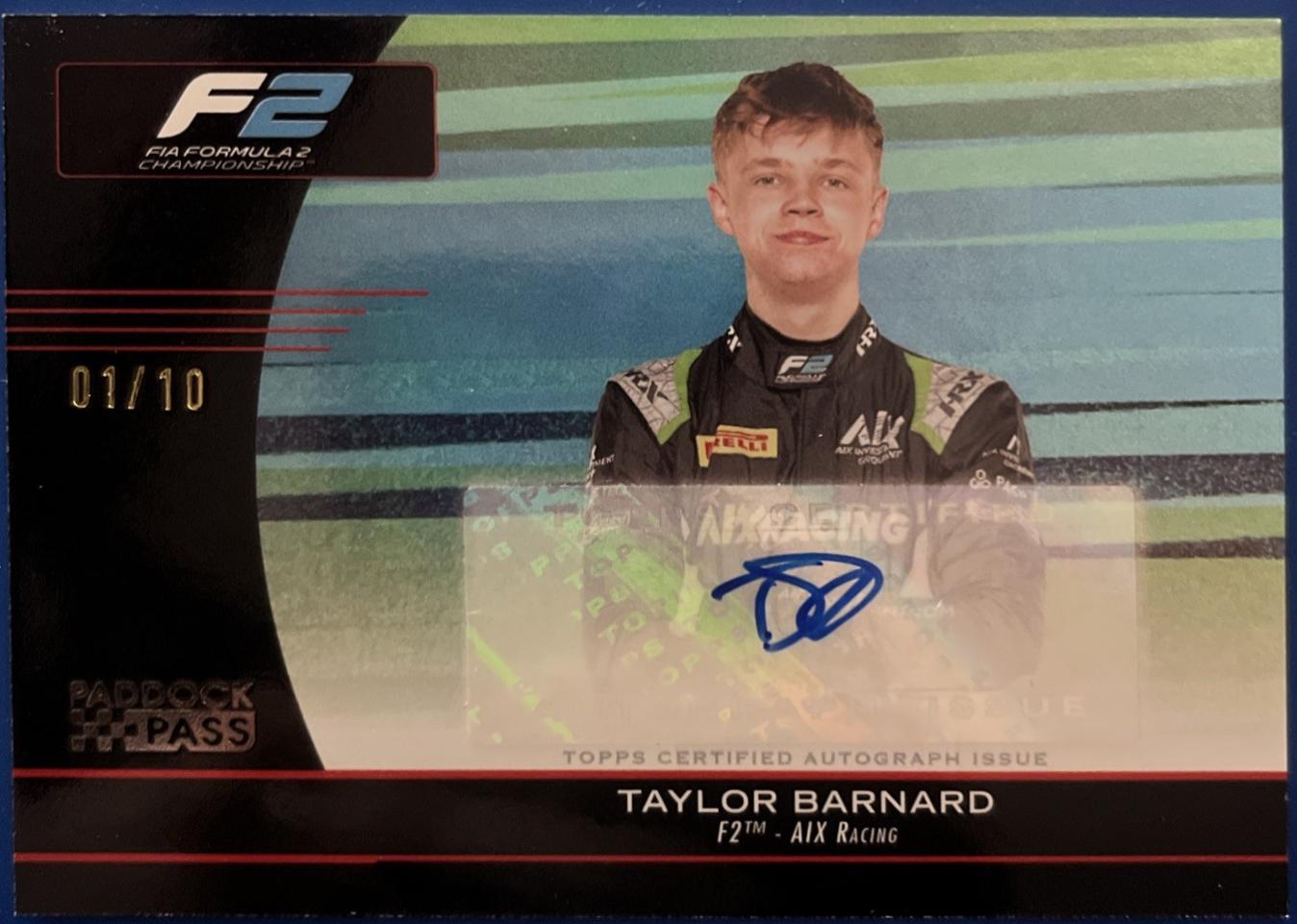 Taylor Barnard [Black] #PPS-TBA