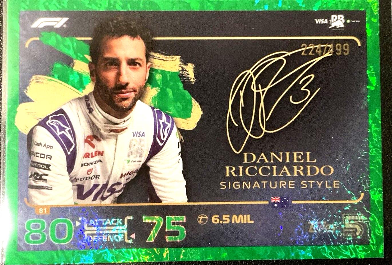 Daniel Ricciardo [Green] #81