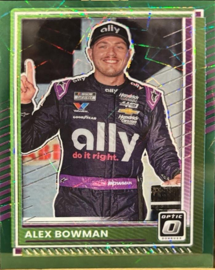 Alex Bowman [Optic Green Velocity] #68