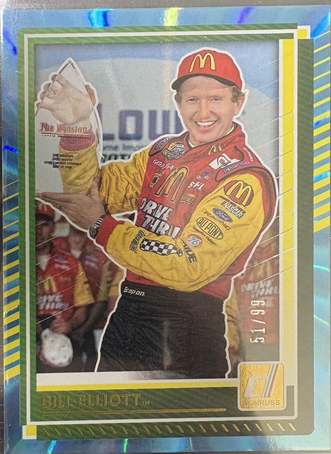 Bill Elliott [Carolina Blue Laser] #38