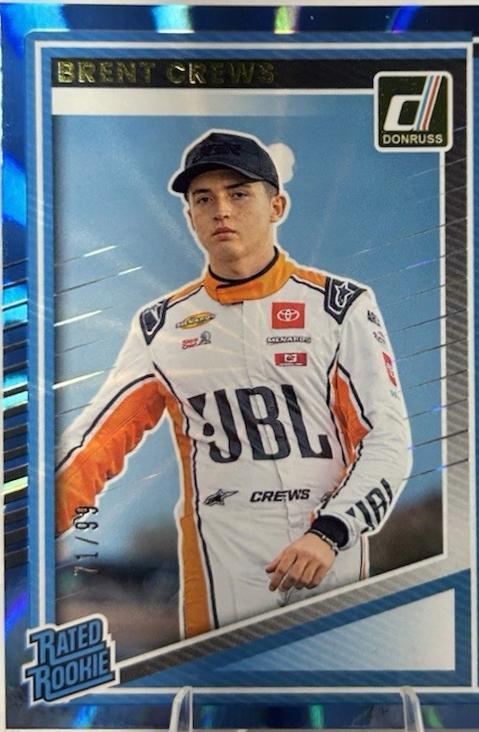 Brent Crews [Carolina Blue Laser] #98