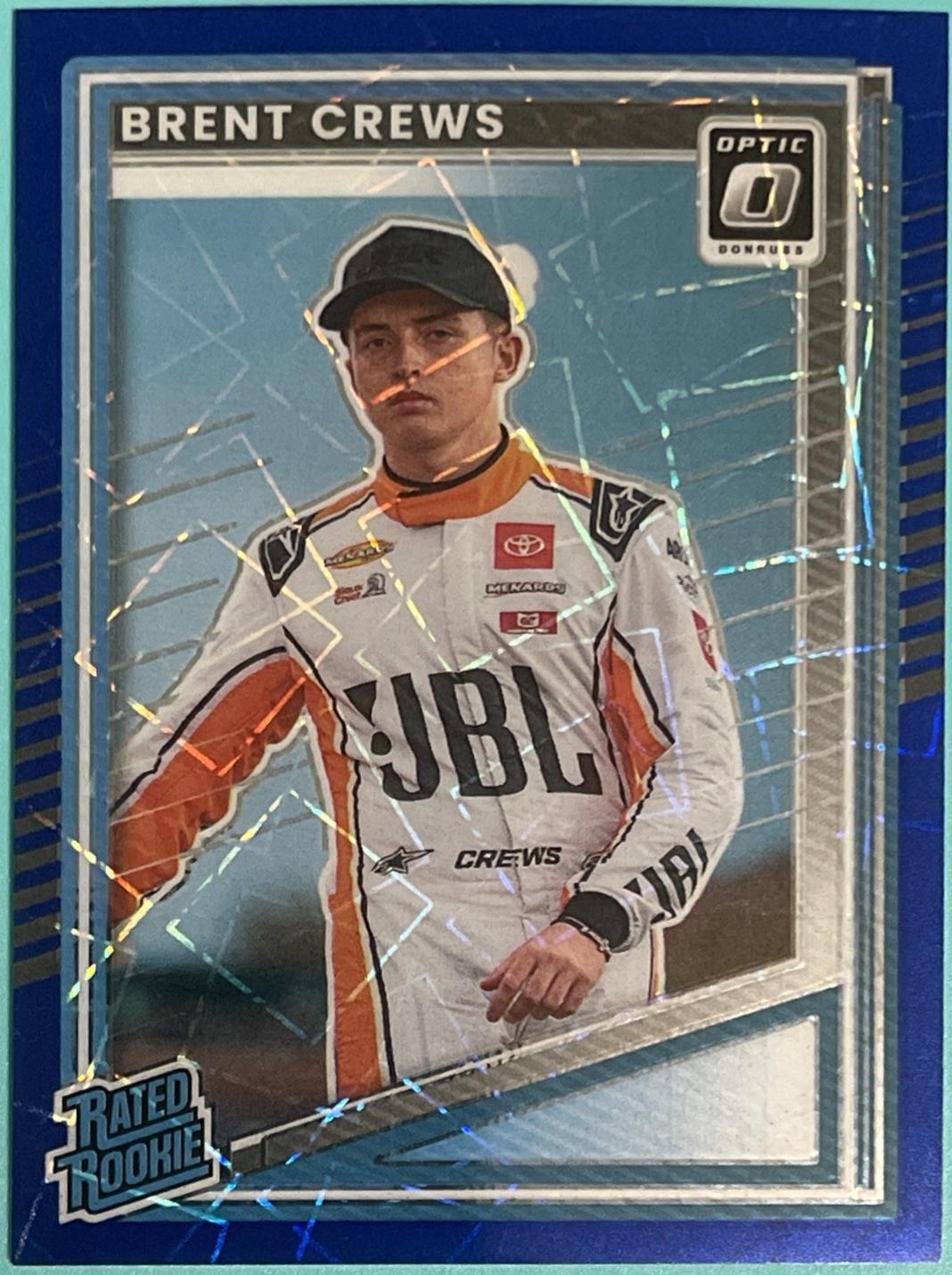 Brent Crews [Optic Blue Velocity] #98