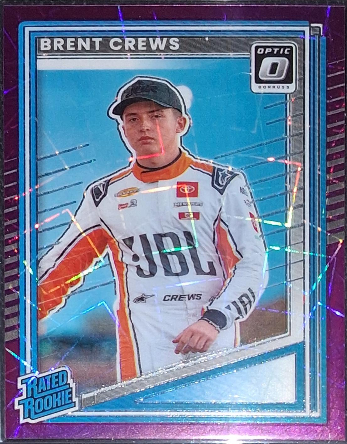 Brent Crews [Optic Purple Velocity] #98