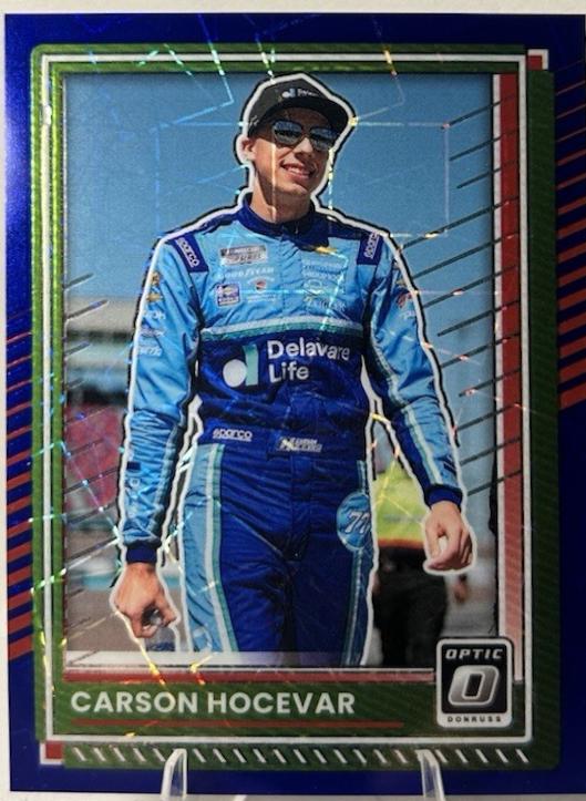 Carson Hocevar [Optic Blue Velocity] #57