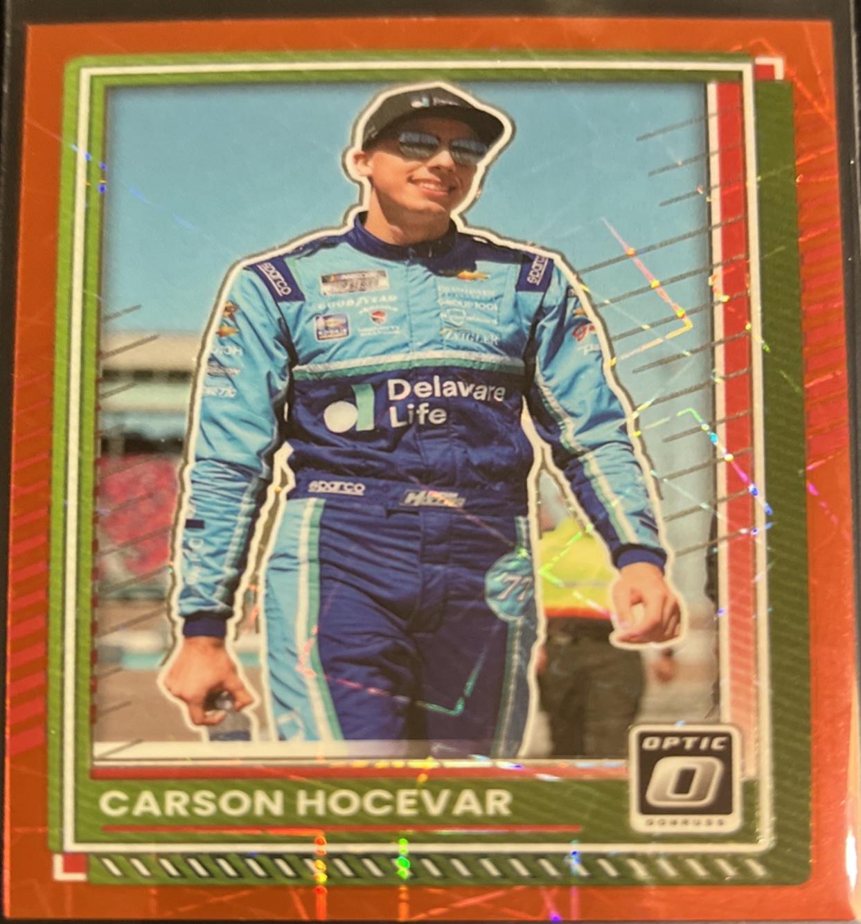 Carson Hocevar [Optic Red Velocity] #57