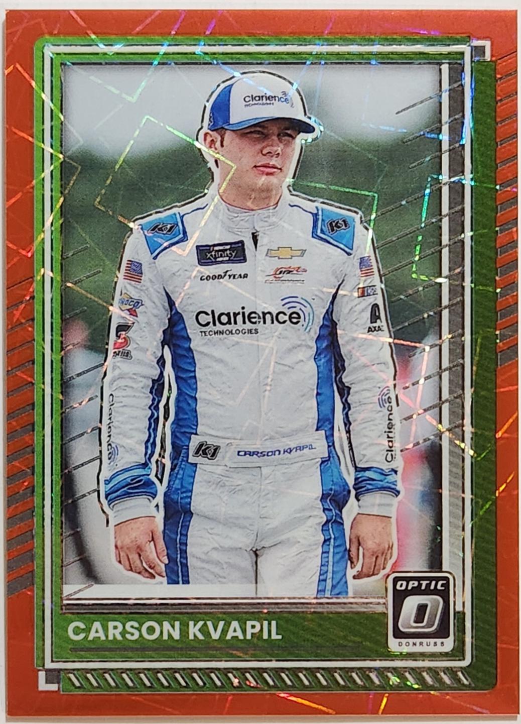 Carson Kvapil [Optic Red Velocity] #59