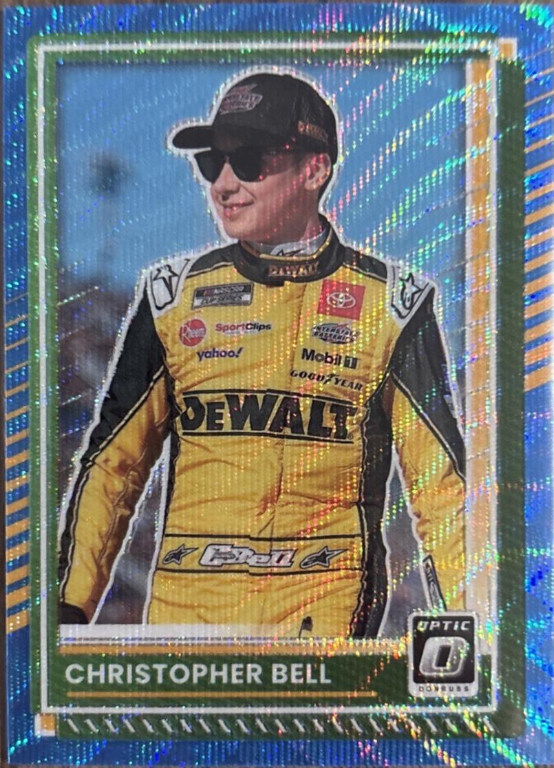 Christopher Bell [Optic Carolina Blue Wave] #70