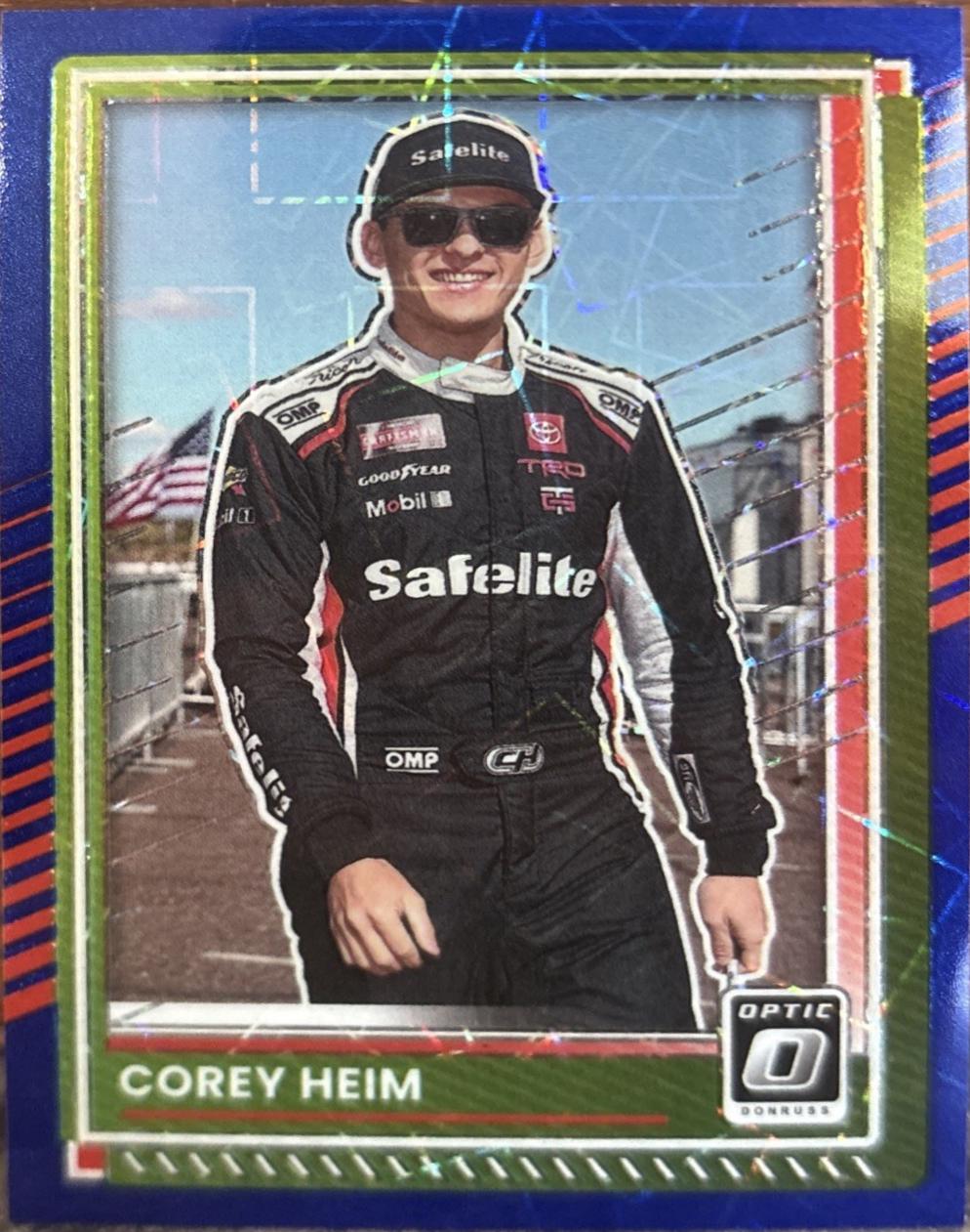 Corey Heim [Optic Blue Velocity] #31