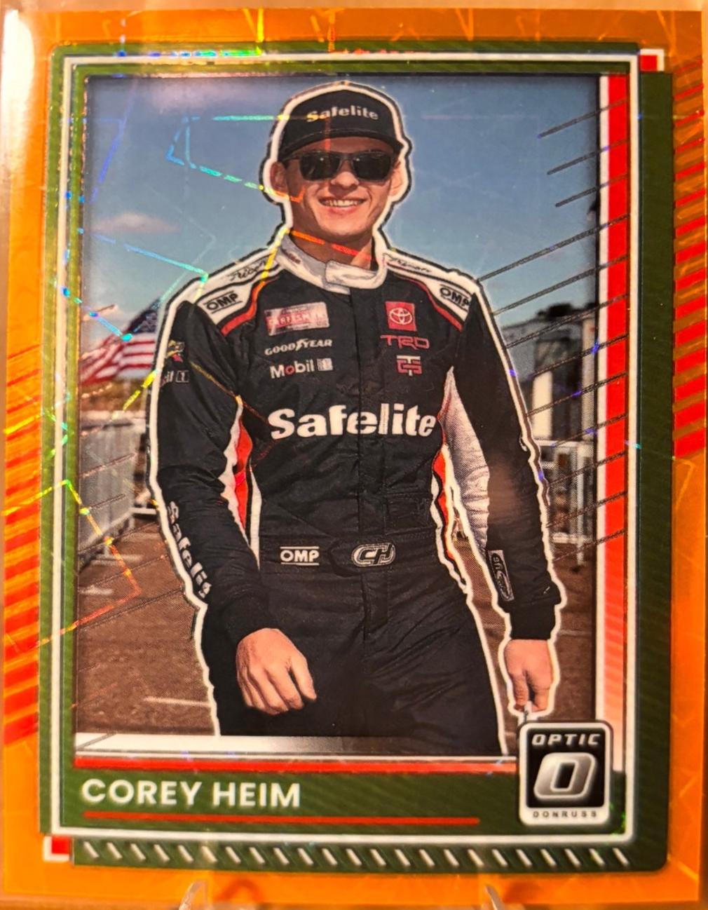 Corey Heim [Optic Orange Velocity] #31