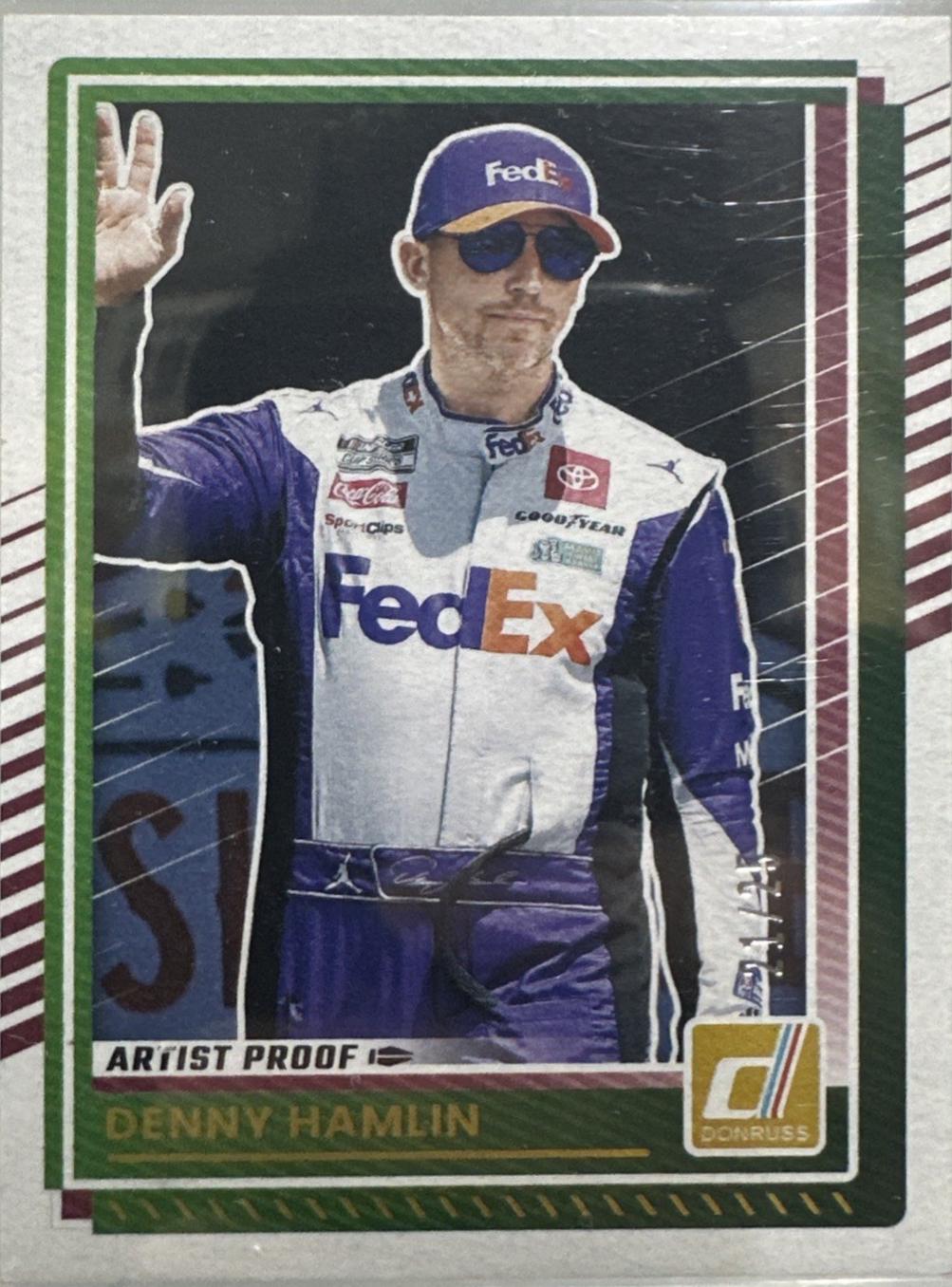 Denny Hamlin [Artist’s Proof] #69