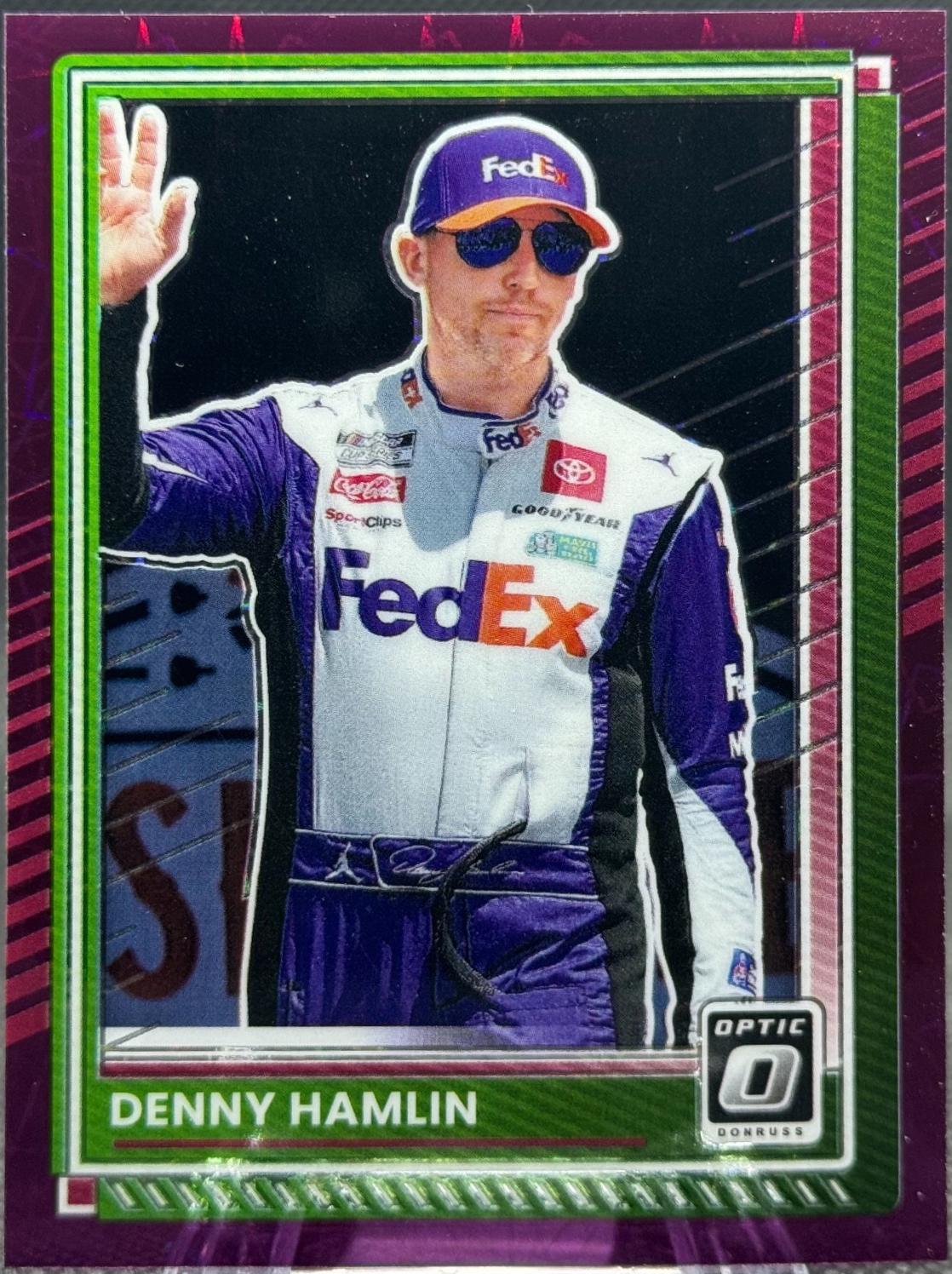 Denny Hamlin [Optic Purple Velocity] #69