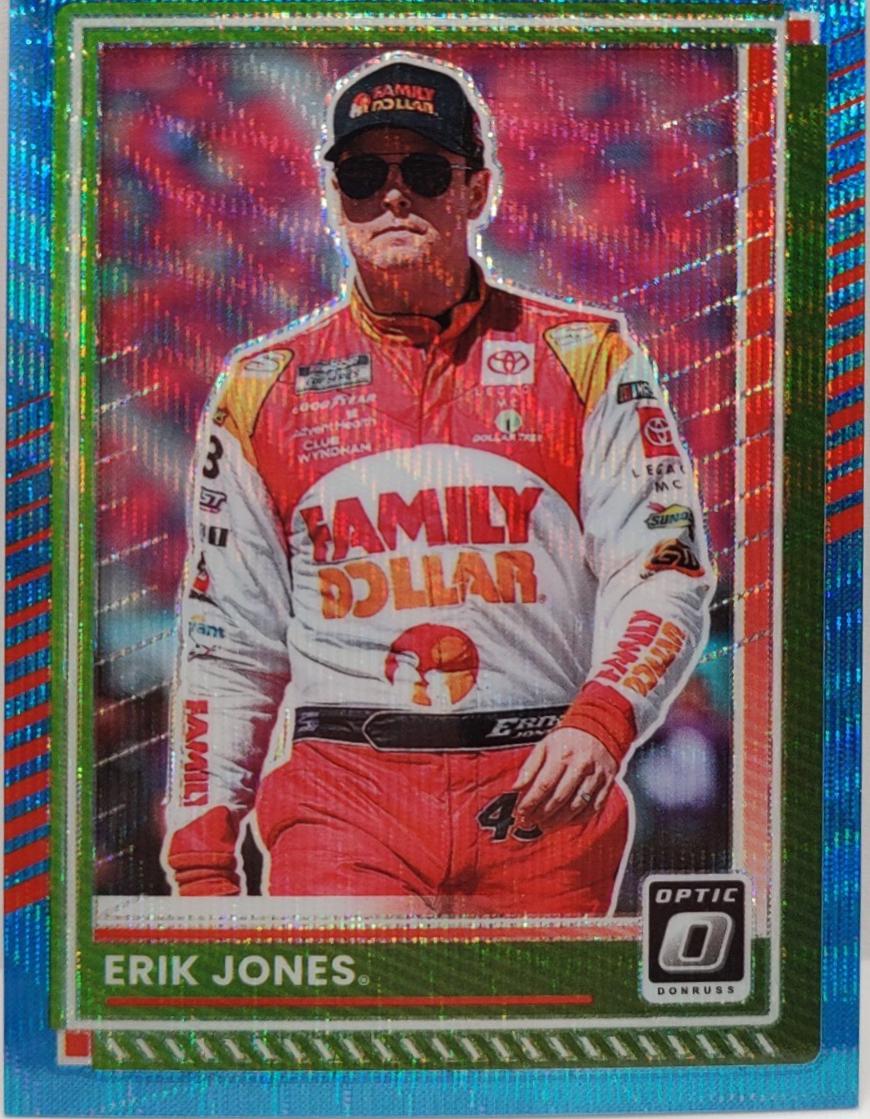 Erik Jones [Optic Carolina Blue Wave] #23