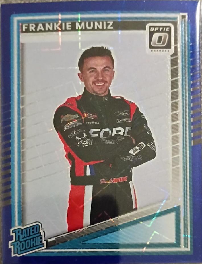 Frankie Muniz [Optic Blue Velocity] #99