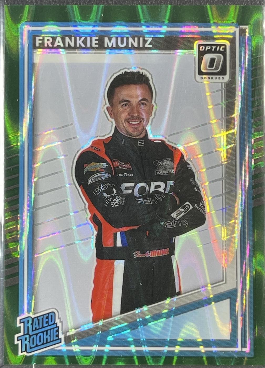 Frankie Muniz [Optic Green Swirl] #99