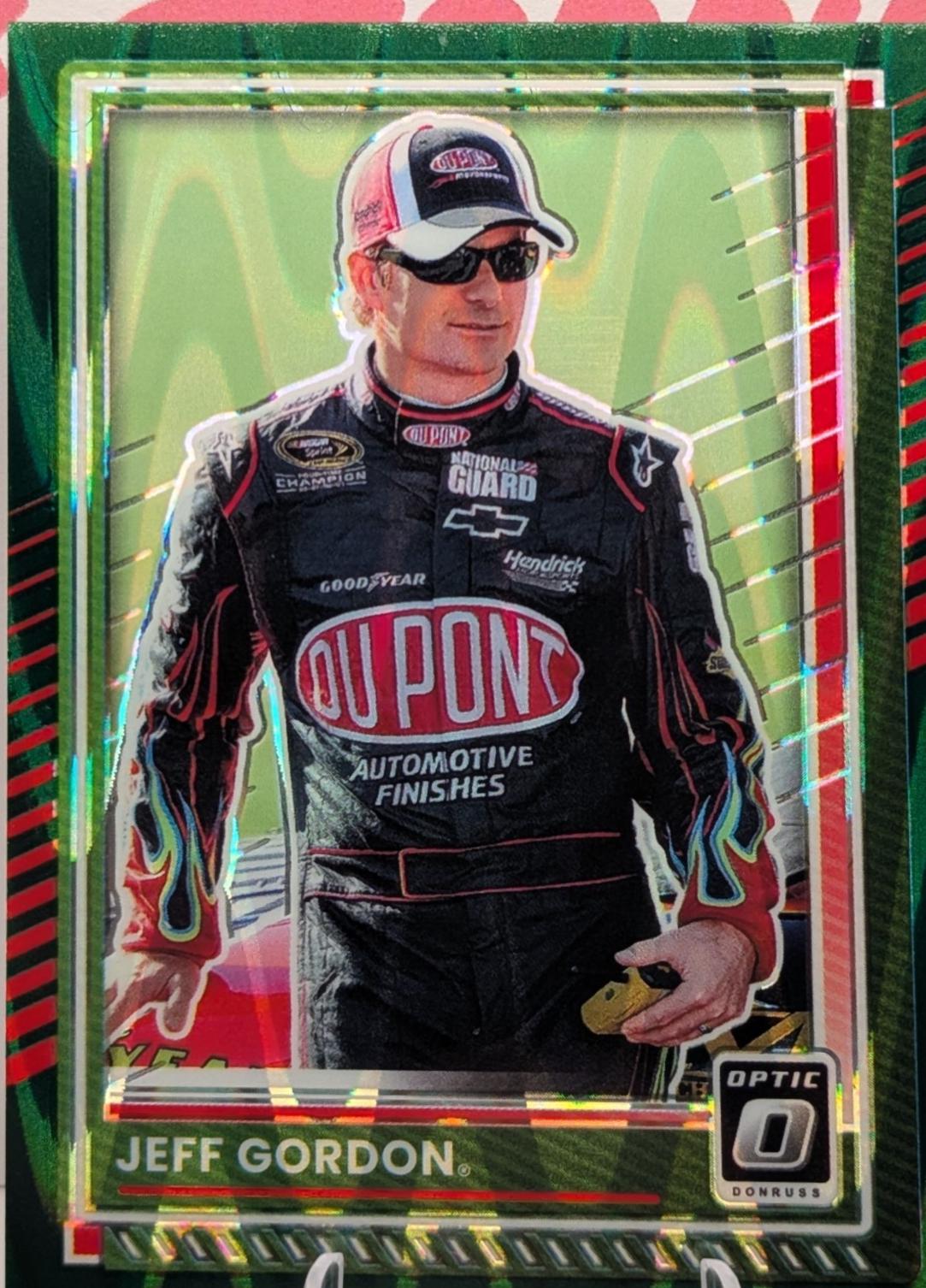 Jeff Gordon [Optic Green Swirl] #15