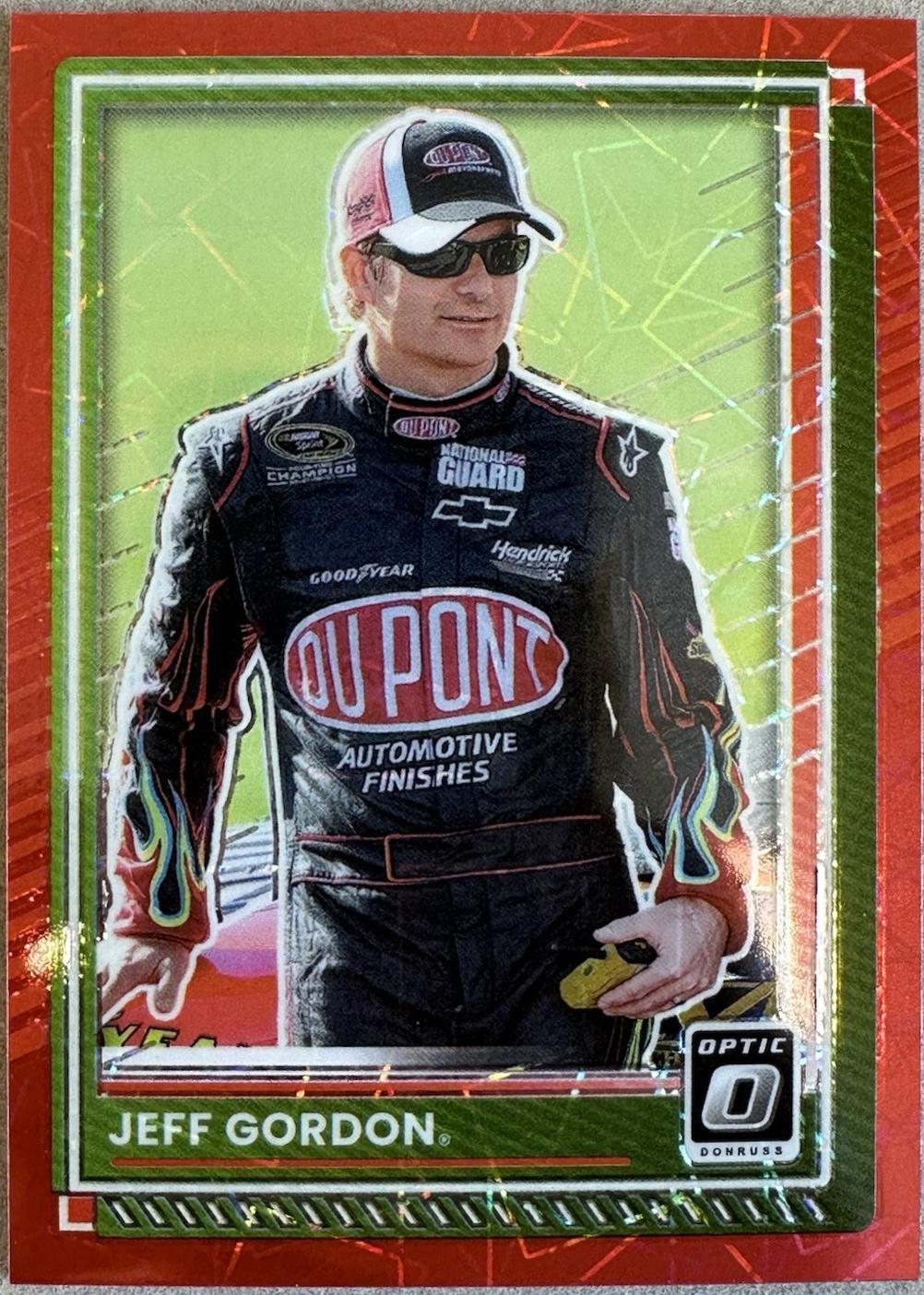Jeff Gordon [Optic Red Velocity] #15