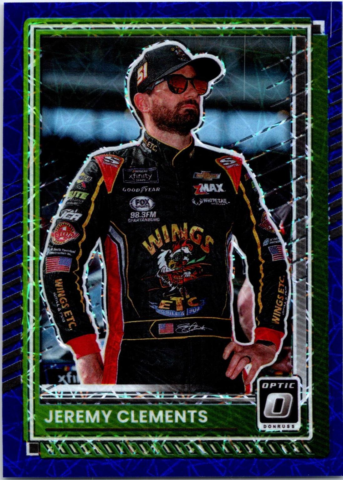 Jeremy Clements [Optic Blue Velocity] #66
