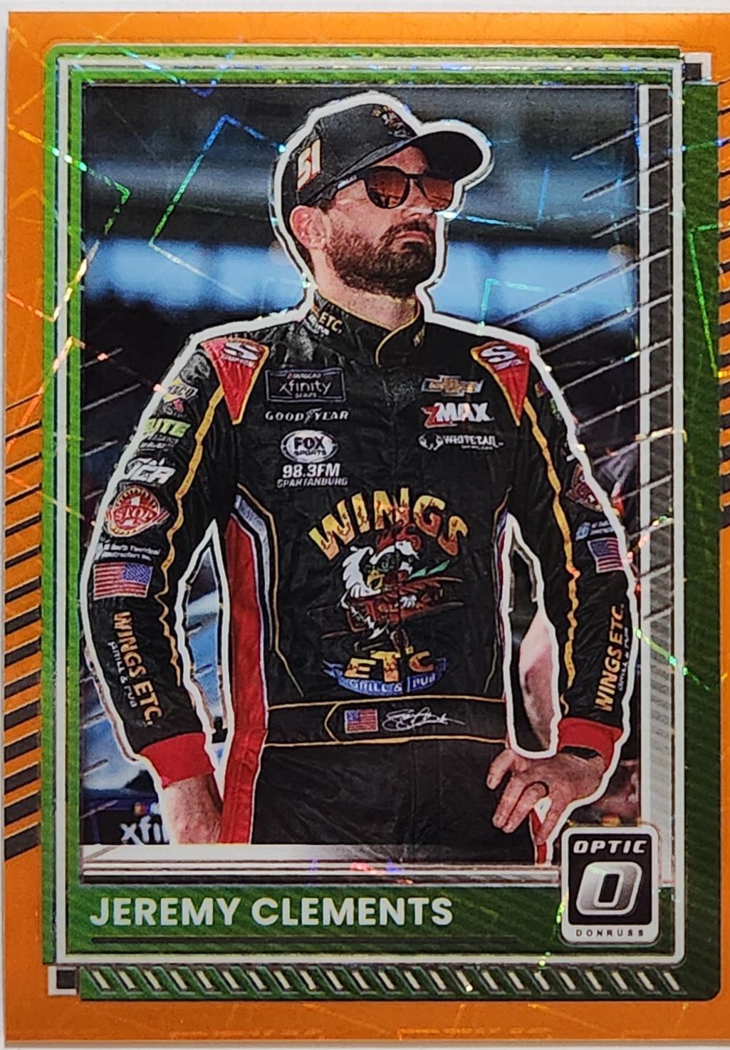 Jeremy Clements [Optic Orange Velocity] #66