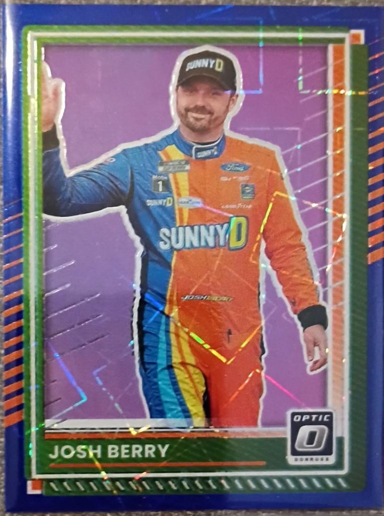 Josh Berry [Optic Blue Velocity] #85