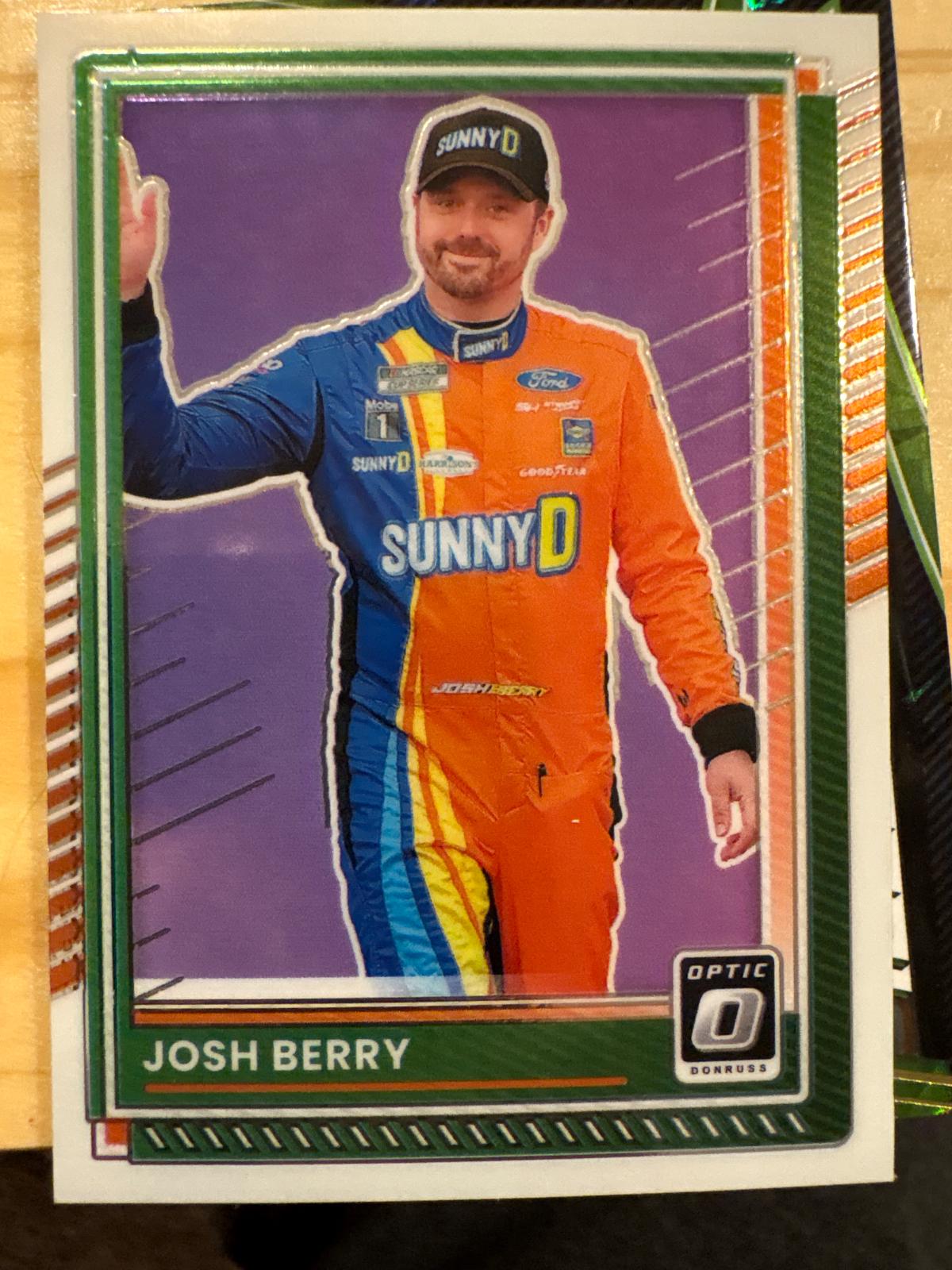 Josh Berry [Optic Orange Velocity] #85