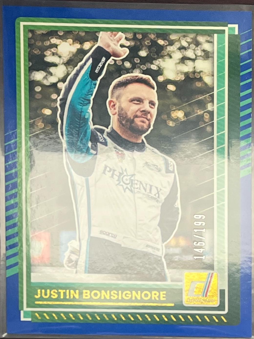Justin Bonsignore [Blue] #21