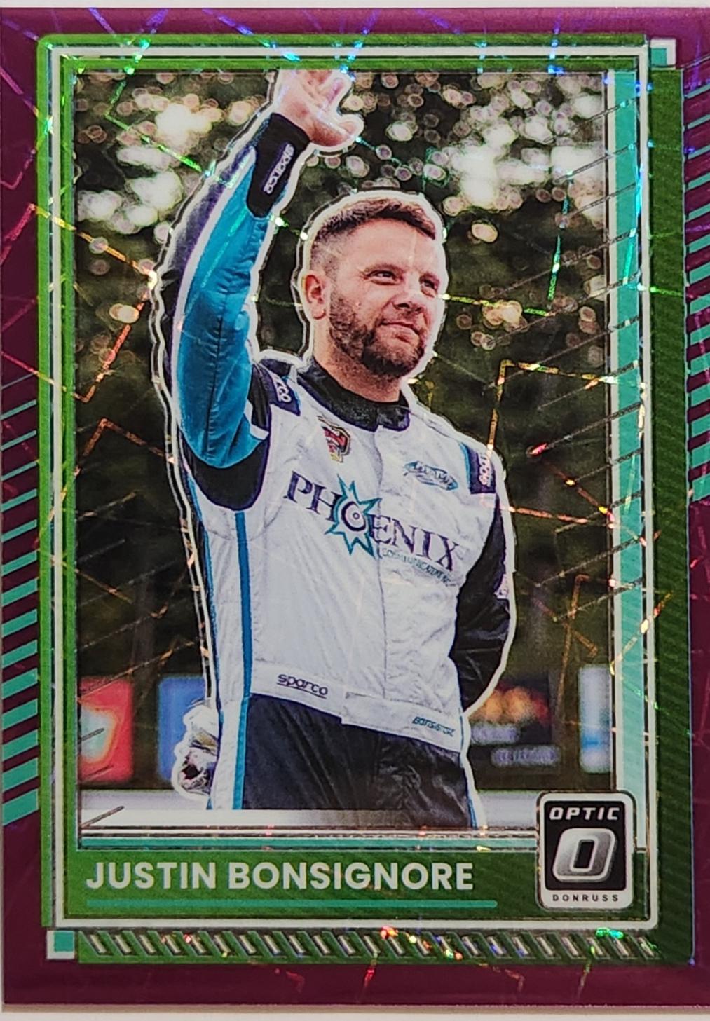 Justin Bonsignore [Optic Purple Velocity] #21