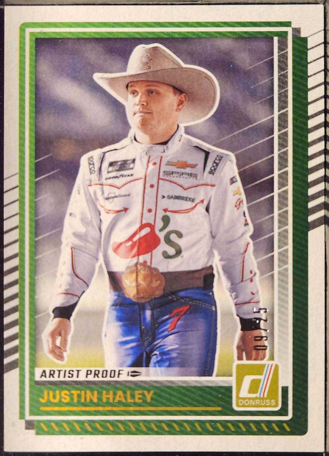 Justin Haley [Artist’s Proof] #86