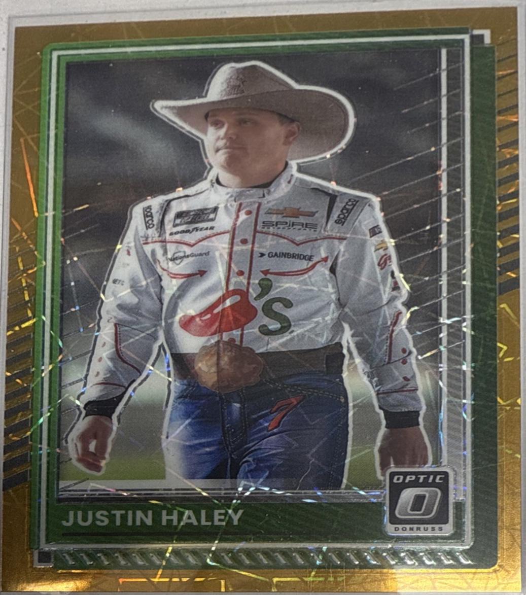 Justin Haley [Gold] #86