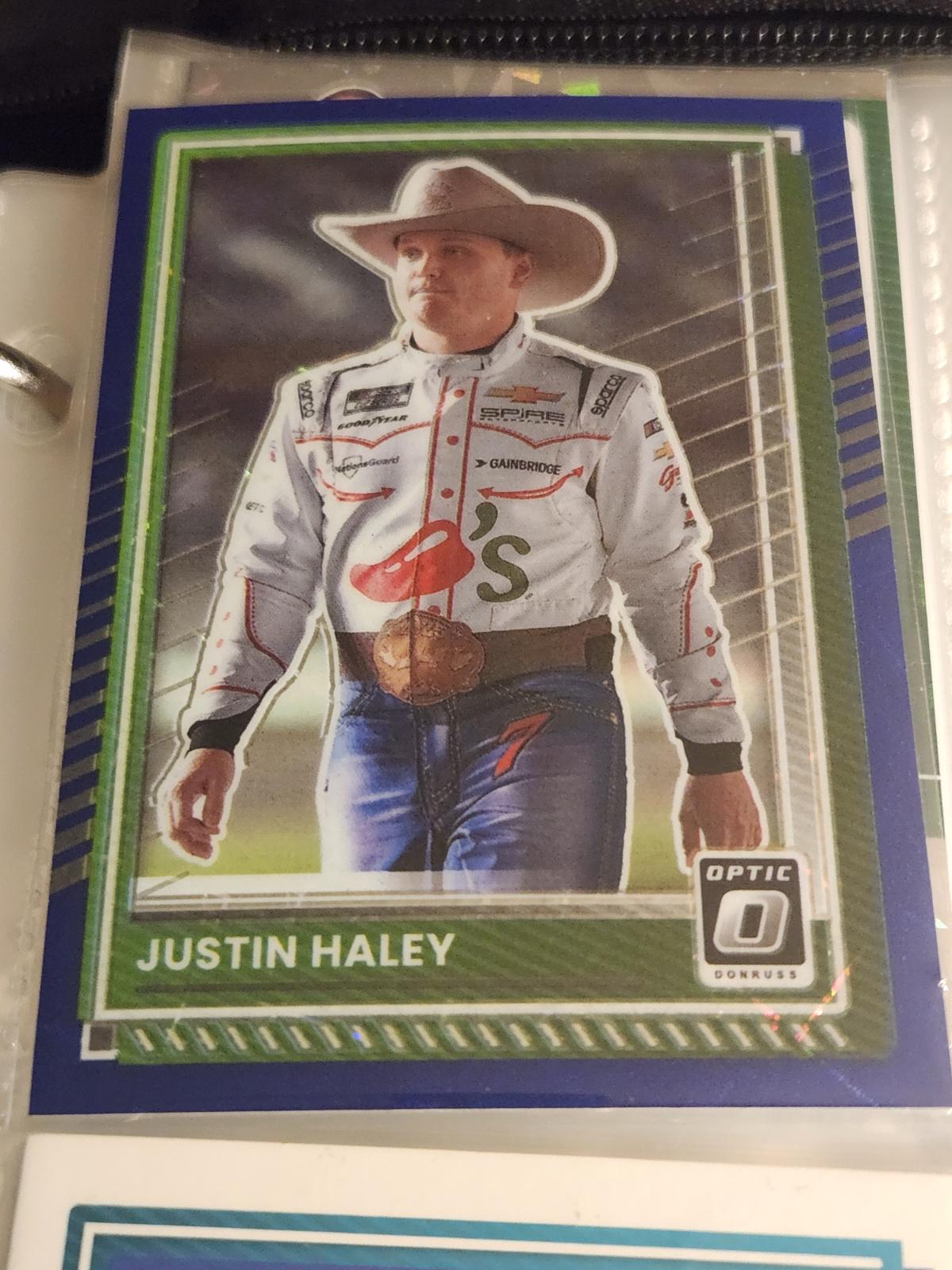 Justin Haley [Optic Blue Velocity] #86