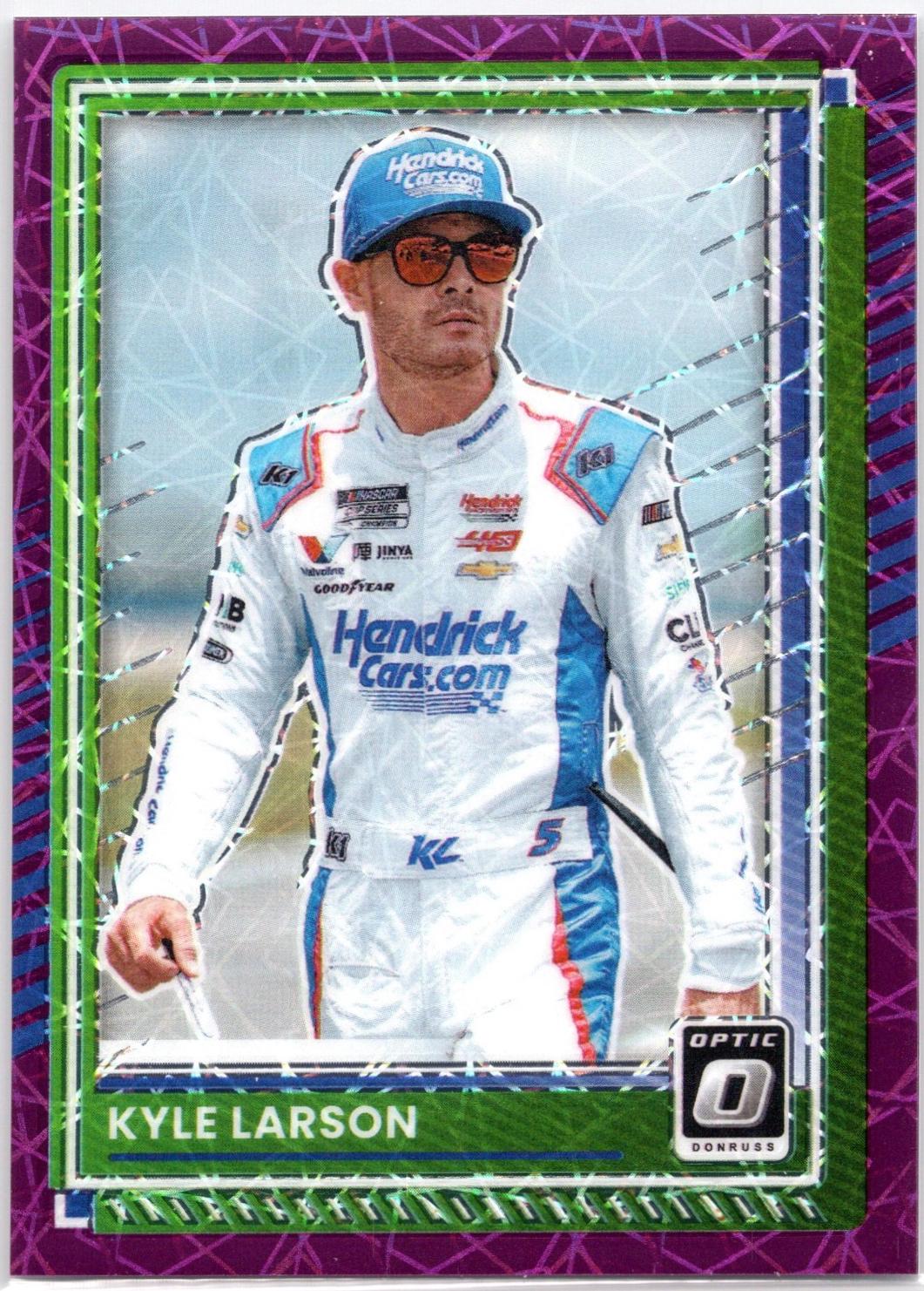 Kyle Larson [Optic Purple Velocity] #53