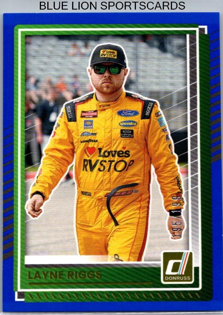 Layne Riggs [Blue] #65