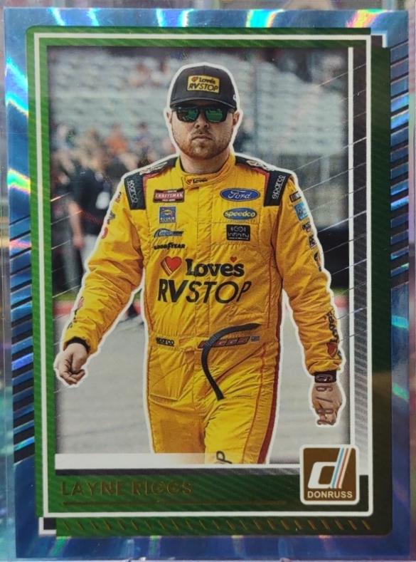 Layne Riggs [Carolina Blue Laser] #65
