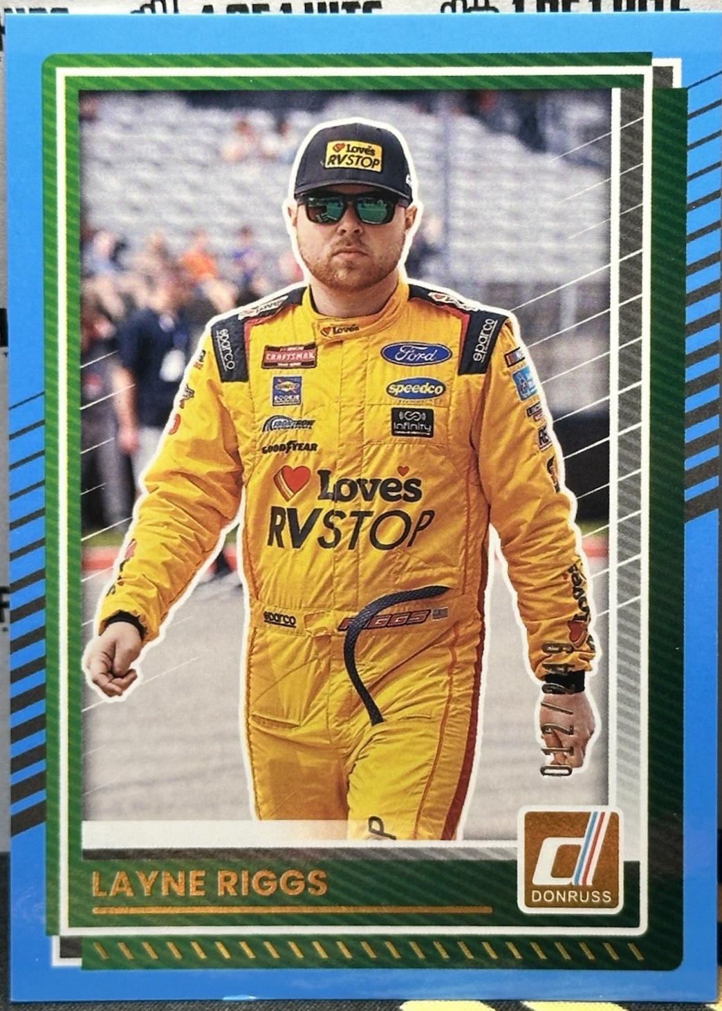 Layne Riggs [Carolina Blue] #65