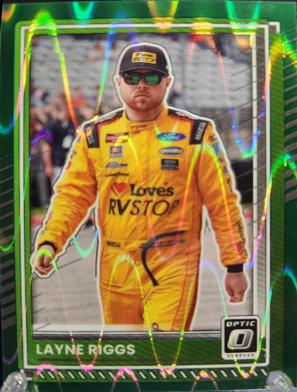 Layne Riggs [Optic Green Swirl] #65