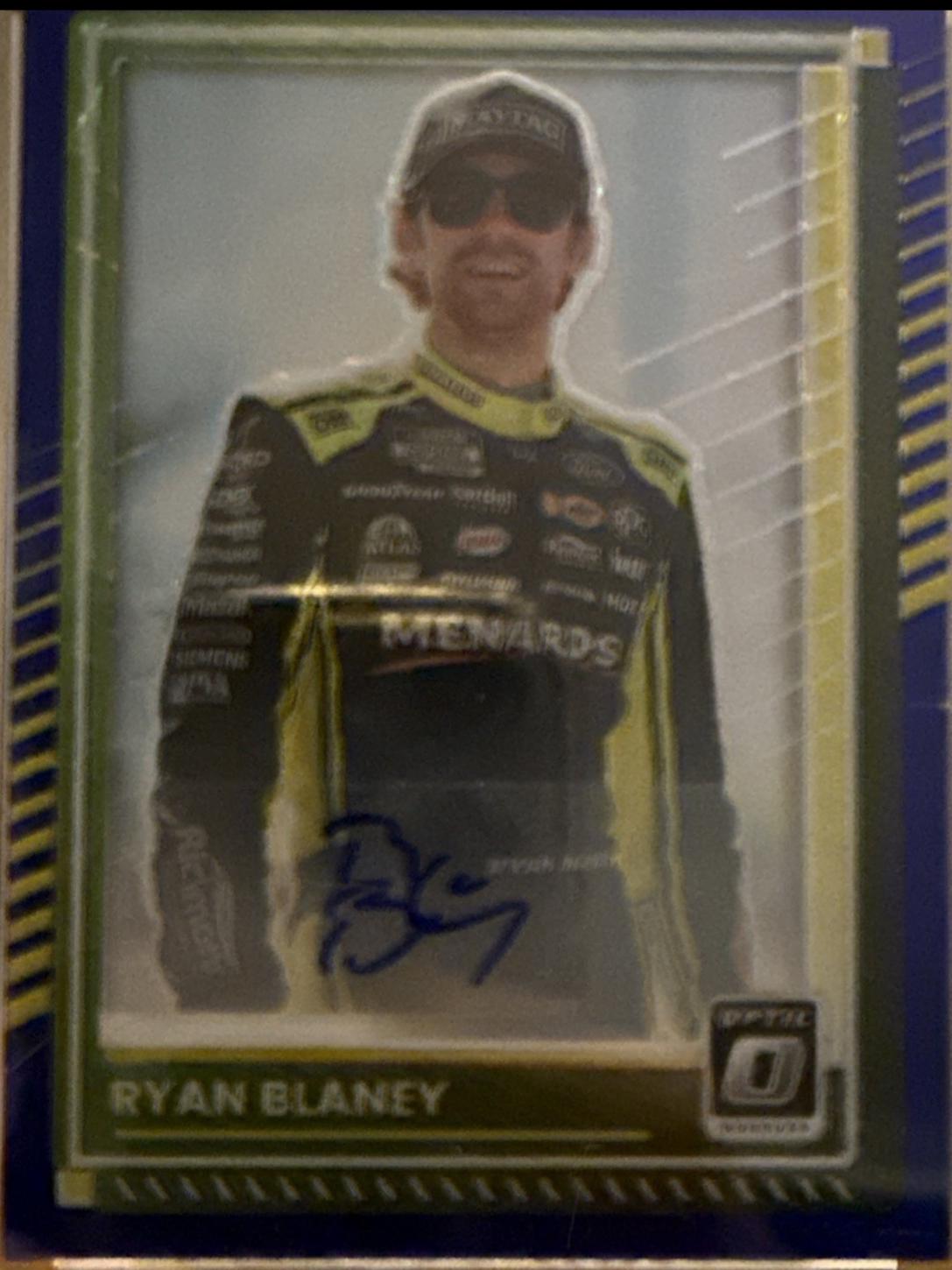Ryan Blaney [Optic Blue Velocity] #72