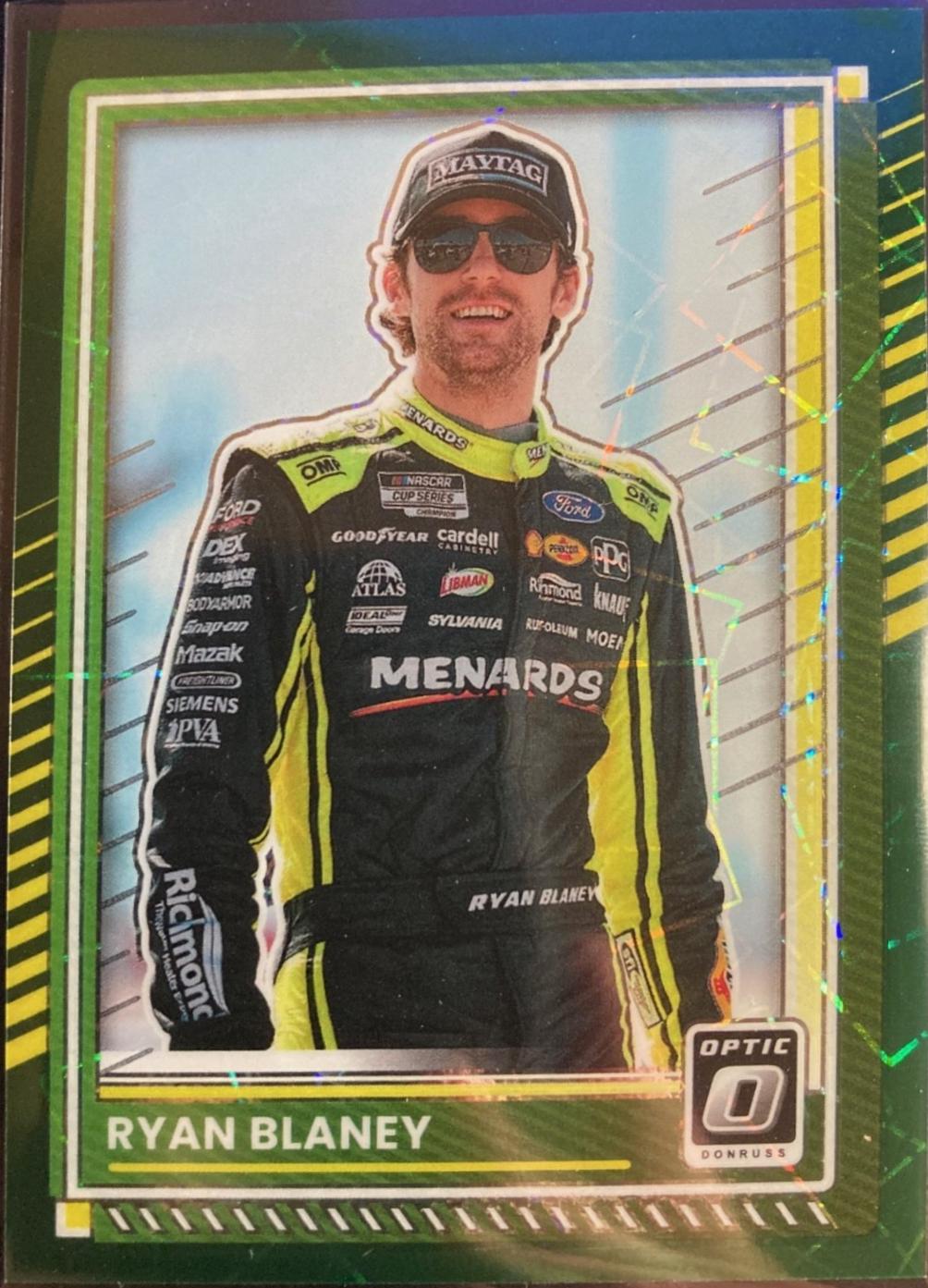 Ryan Blaney [Optic Green Velocity] #72