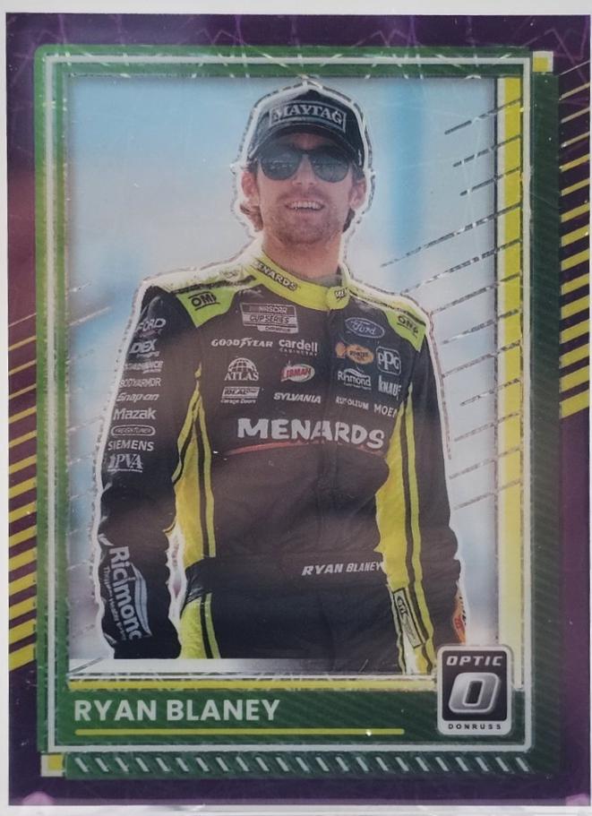 Ryan Blaney [Optic Purple Velocity] #72