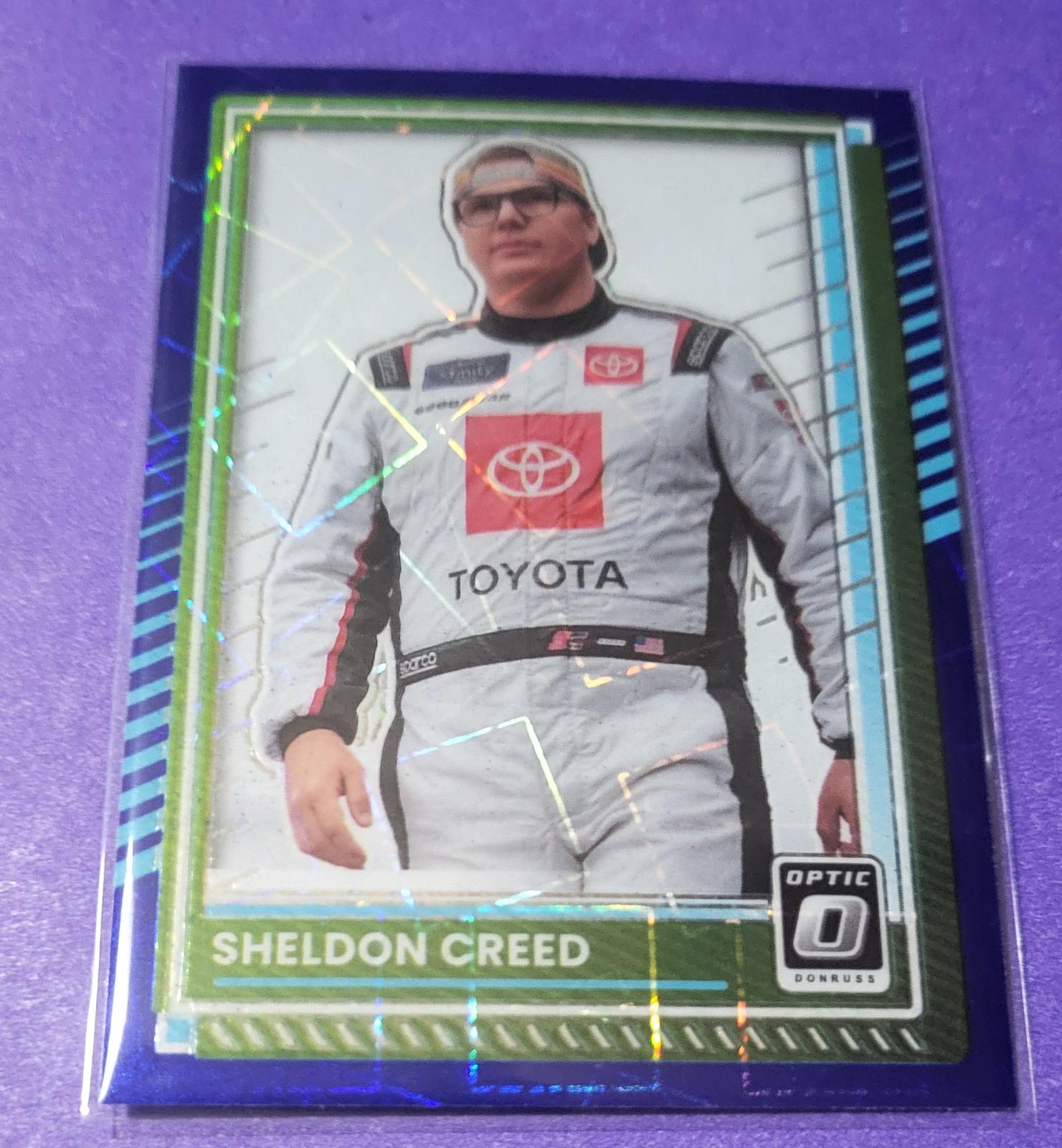 Sheldon Creed [Optic Blue Velocity] #77