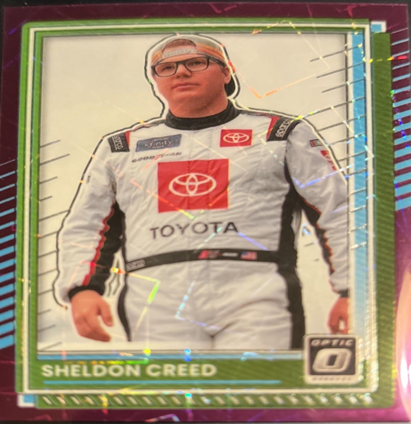 Sheldon Creed [Optic Purple Velocity] #77