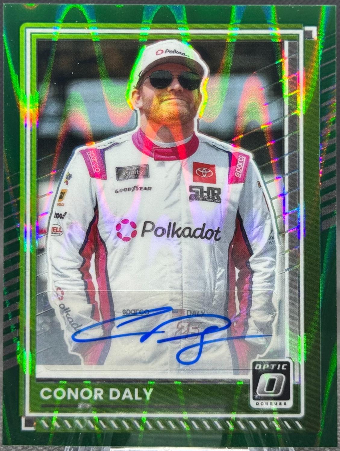 Conor Daly [FOTL Green Swirl] #7