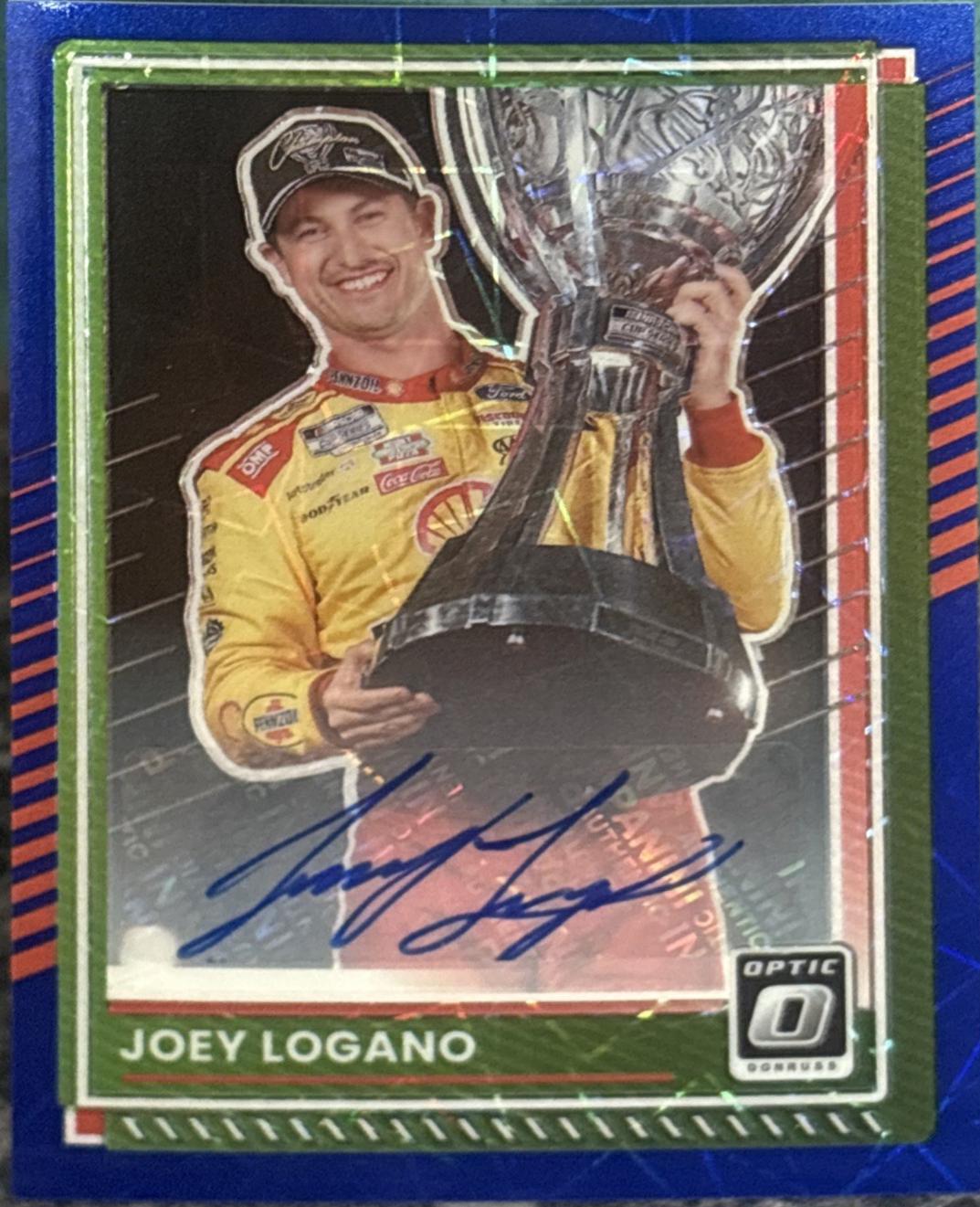 Joey Logano [Blue Velocity] #10