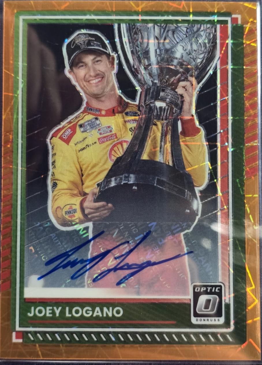 Joey Logano [Orange Velocity] #10