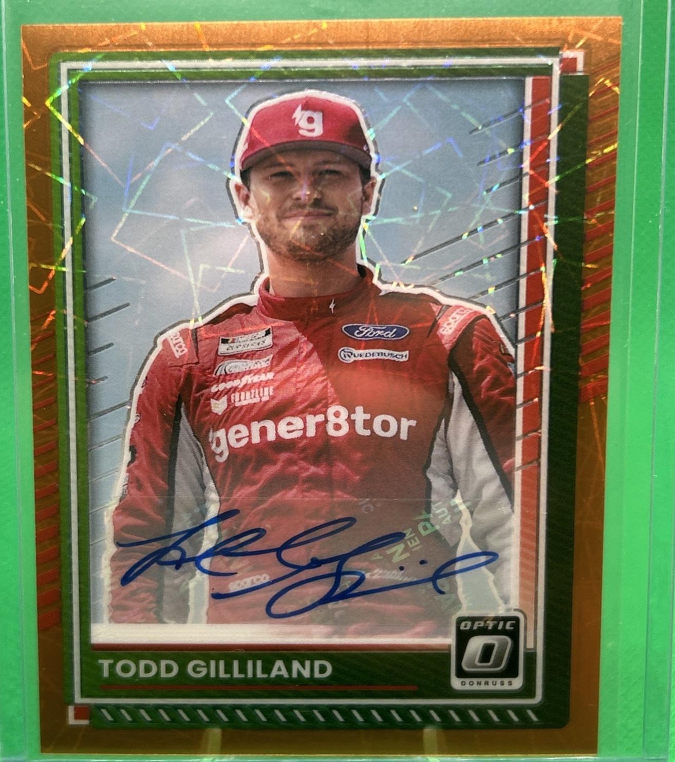 Todd Gilliland [Orange Velocity] #81