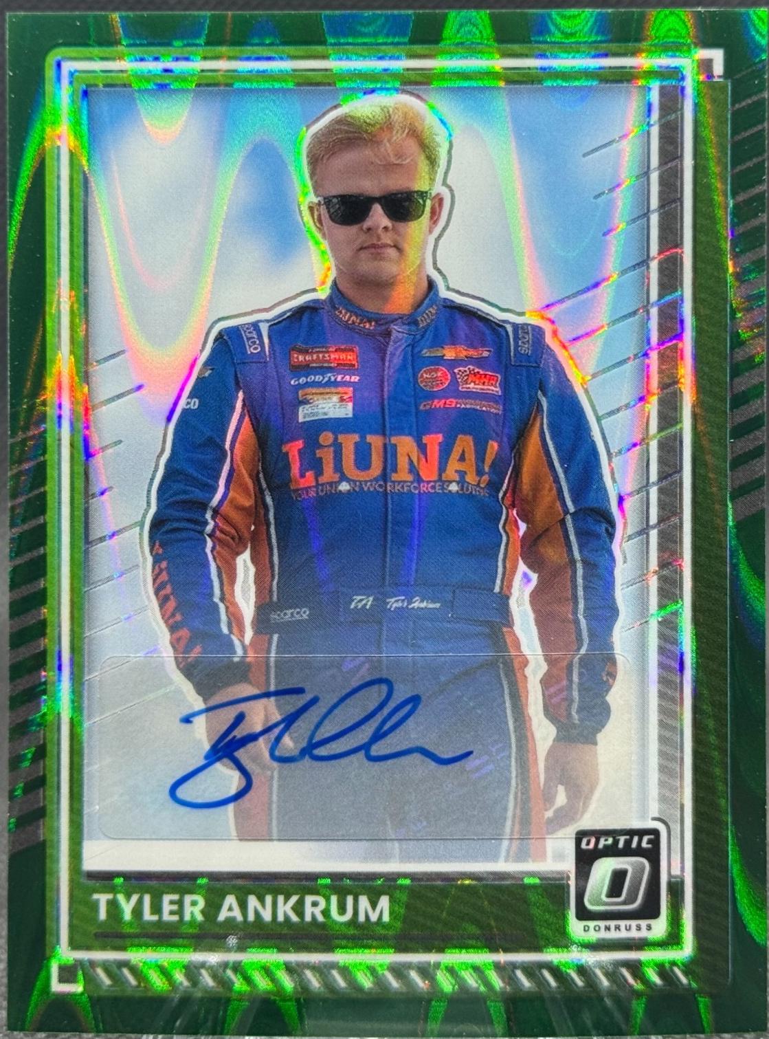 Tyler Ankrum [FOTL Green Swirl] #32