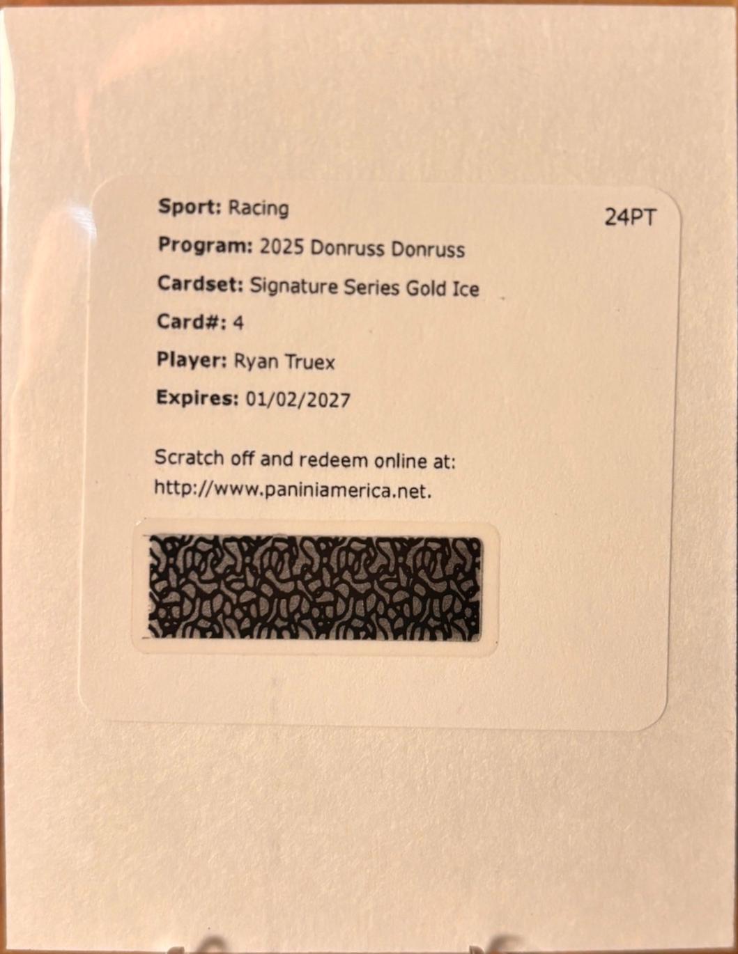 Ryan Truex [Gold Ice] #4