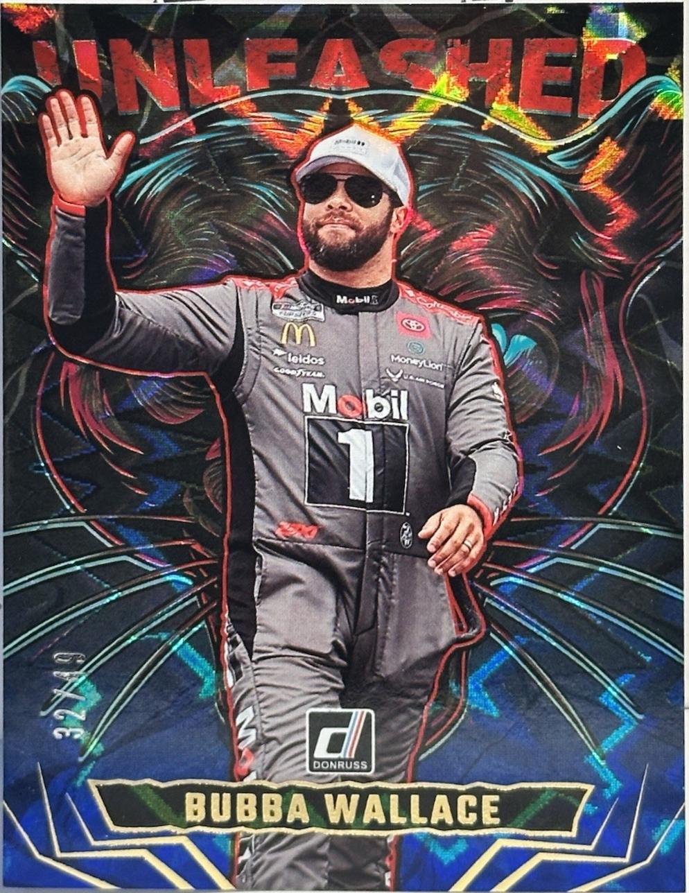 Bubba Wallace [Blue Xplosion] #17