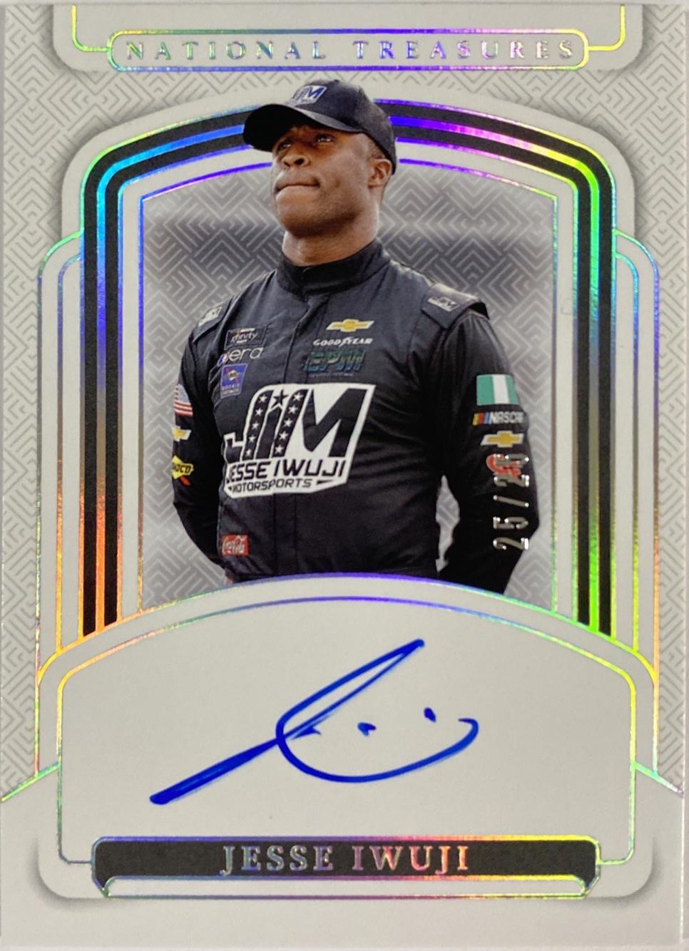 Jesse Iwuji [Holo Silver] #59